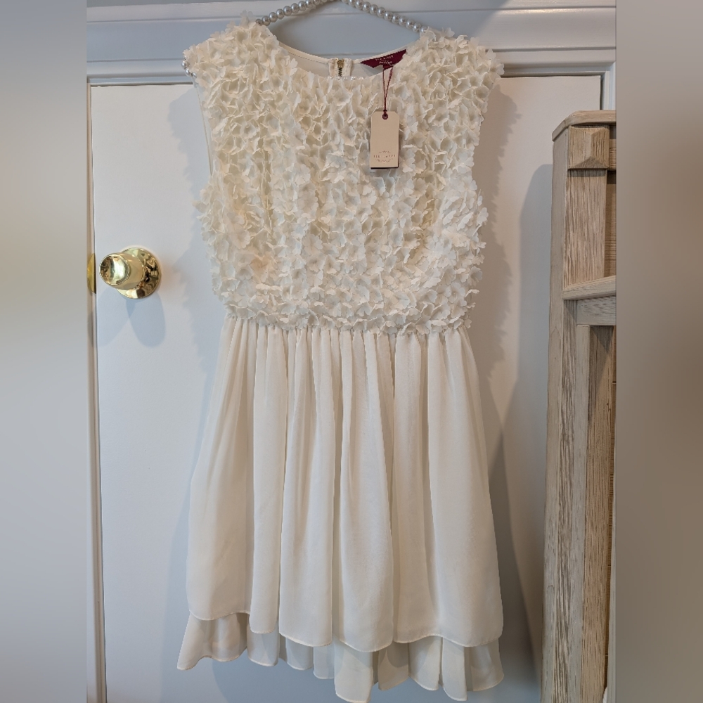 Elegant White Kids Dress